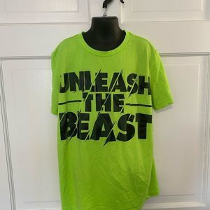 Boys neon green T-shirt large